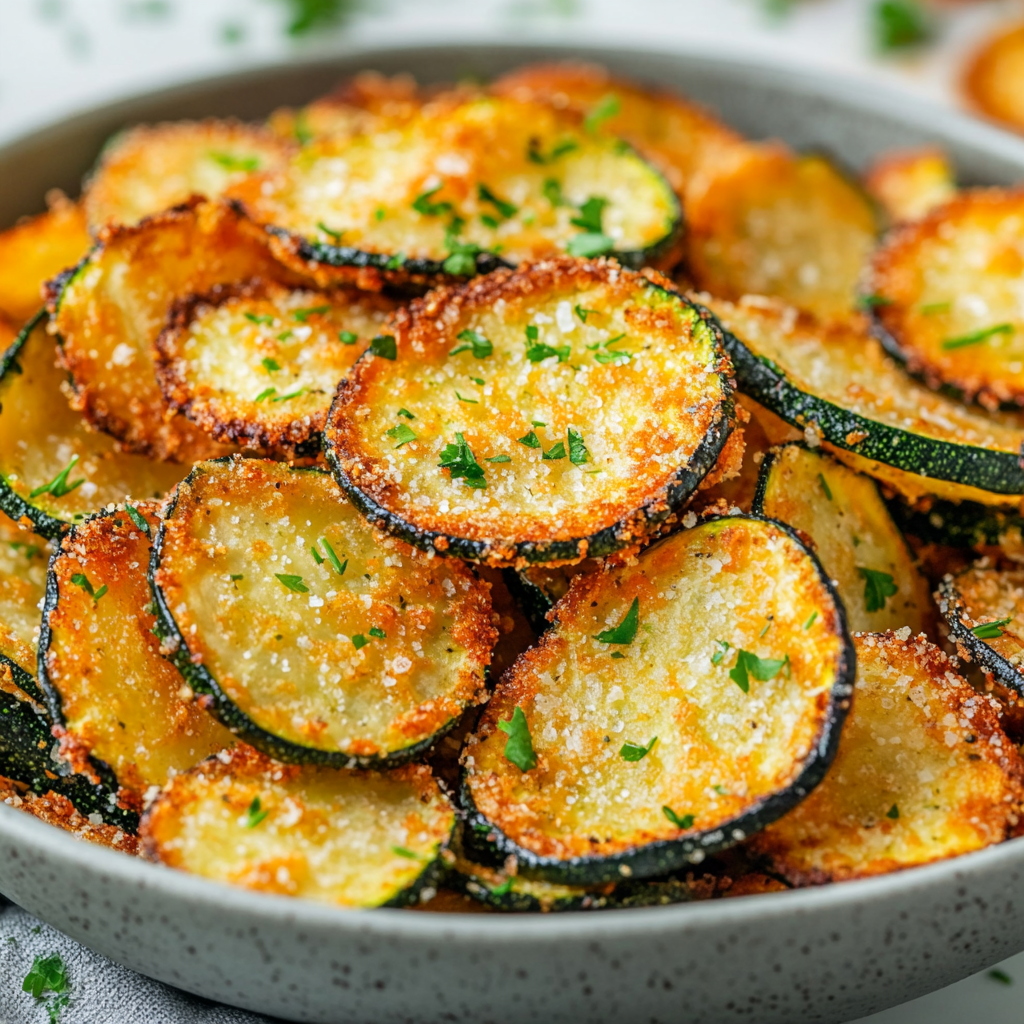 Air Fryer Zucchini Chips: Crunchy and Healthy Snack!