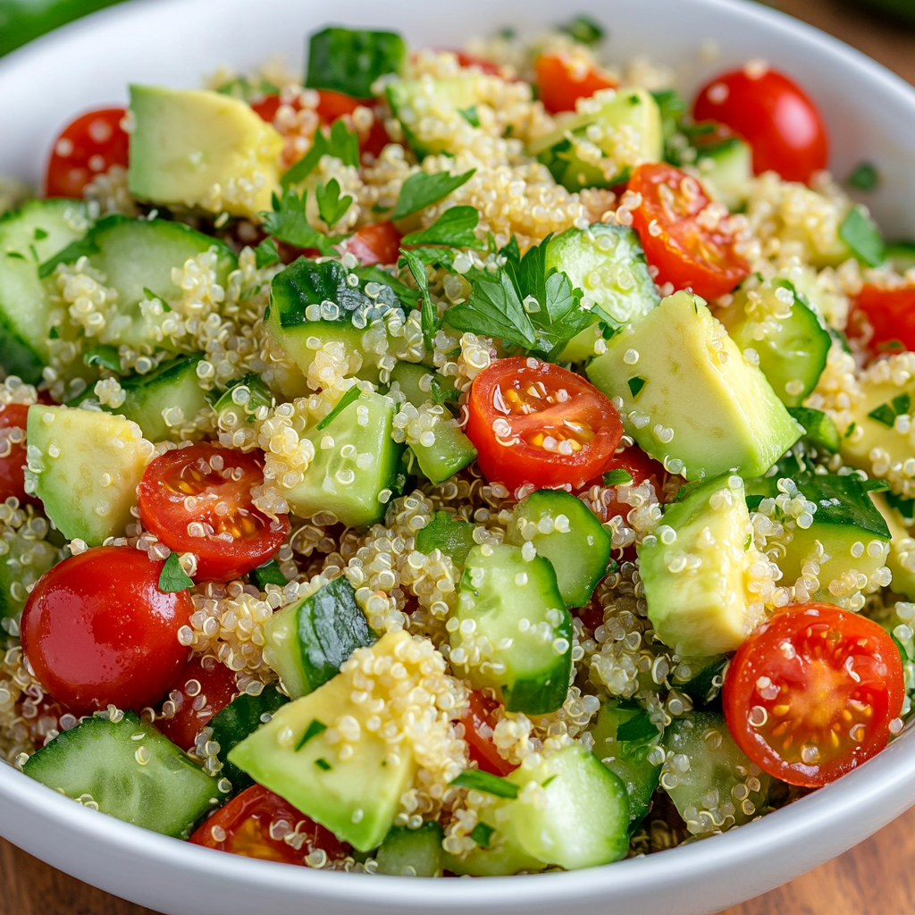 Avocado Quinoa Salad: A Refreshing Superfood Delight