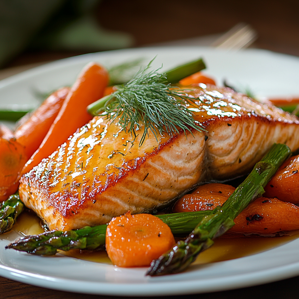 Baked Salmon with Veggies: A Healthy One-Pan Delight!