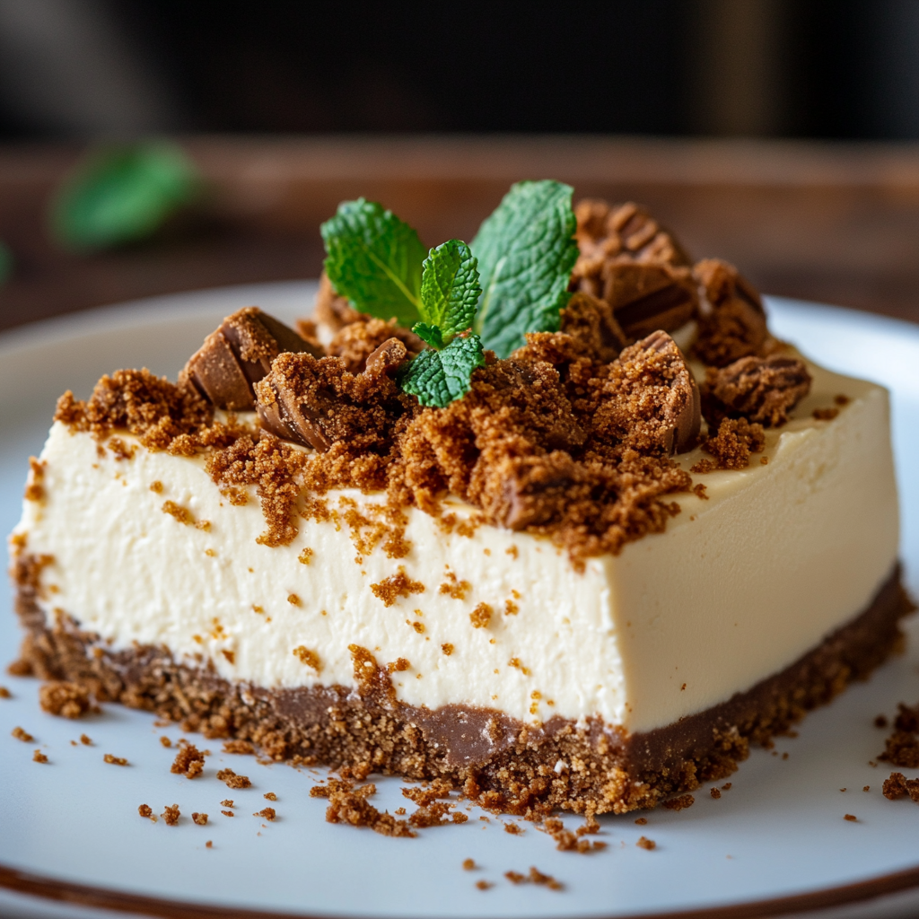 Biscoff Cheesecake: Indulge in a Creamy Delight Today!