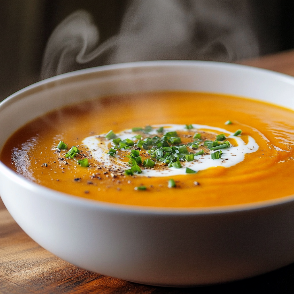 Carrot Ginger Cream Soup: A Deliciously Smooth Recipe!
