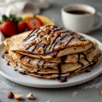 Chocolate Hazelnut Crepes