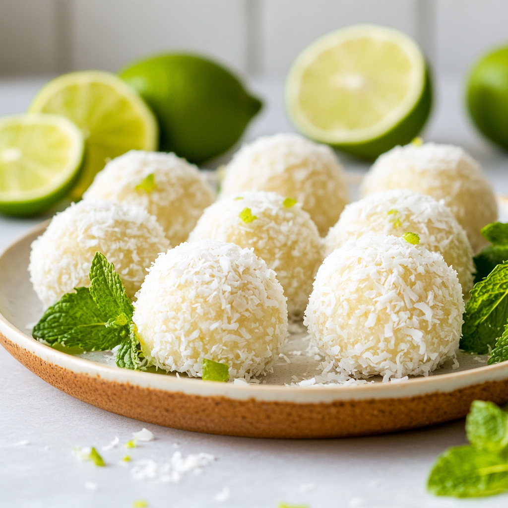 Coconut Lime Protein Bites: Energize Your Snack Time!