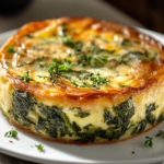 Crustless Spinach & Swiss Quiche Remix