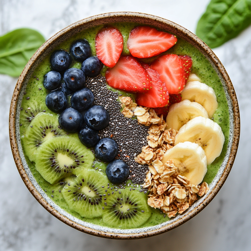 Detox Green Smoothie Bowl: Refresh and Energize Today!