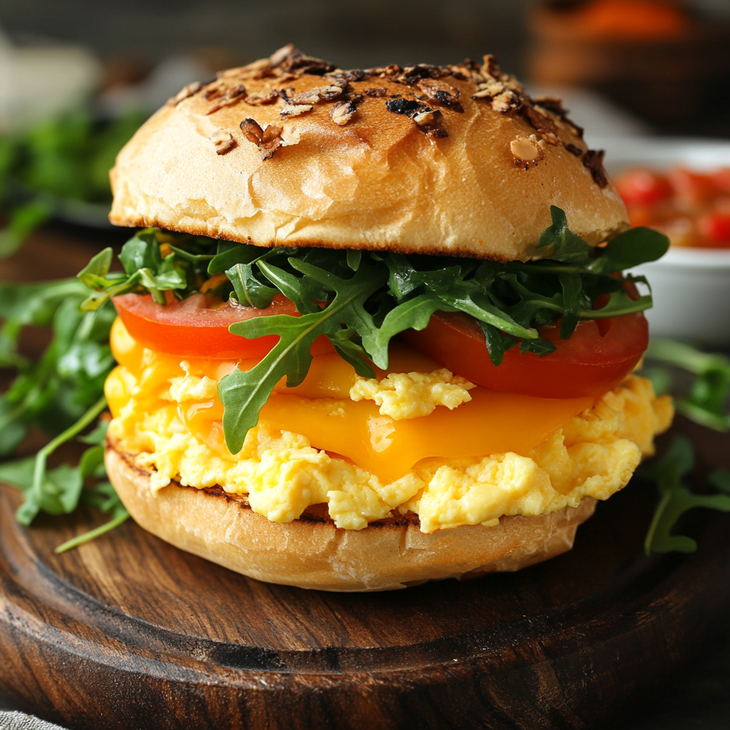 Egg & Cheese Breakfast Sandwich: A Simple Delight!
