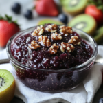 Grape & Walnut Chia Jam