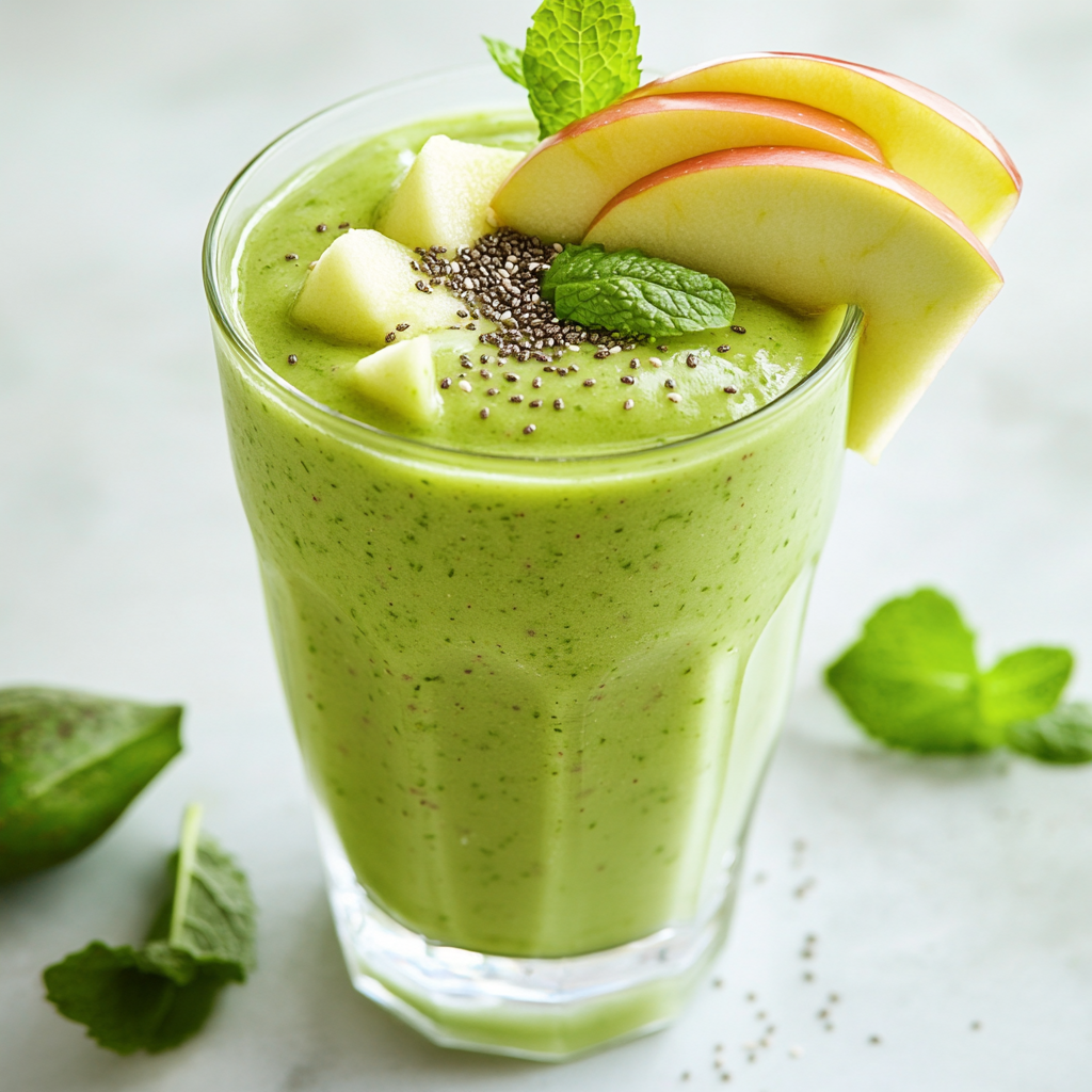 Green Apple Avocado Smoothie: A Creamy Delight Awaiting You!