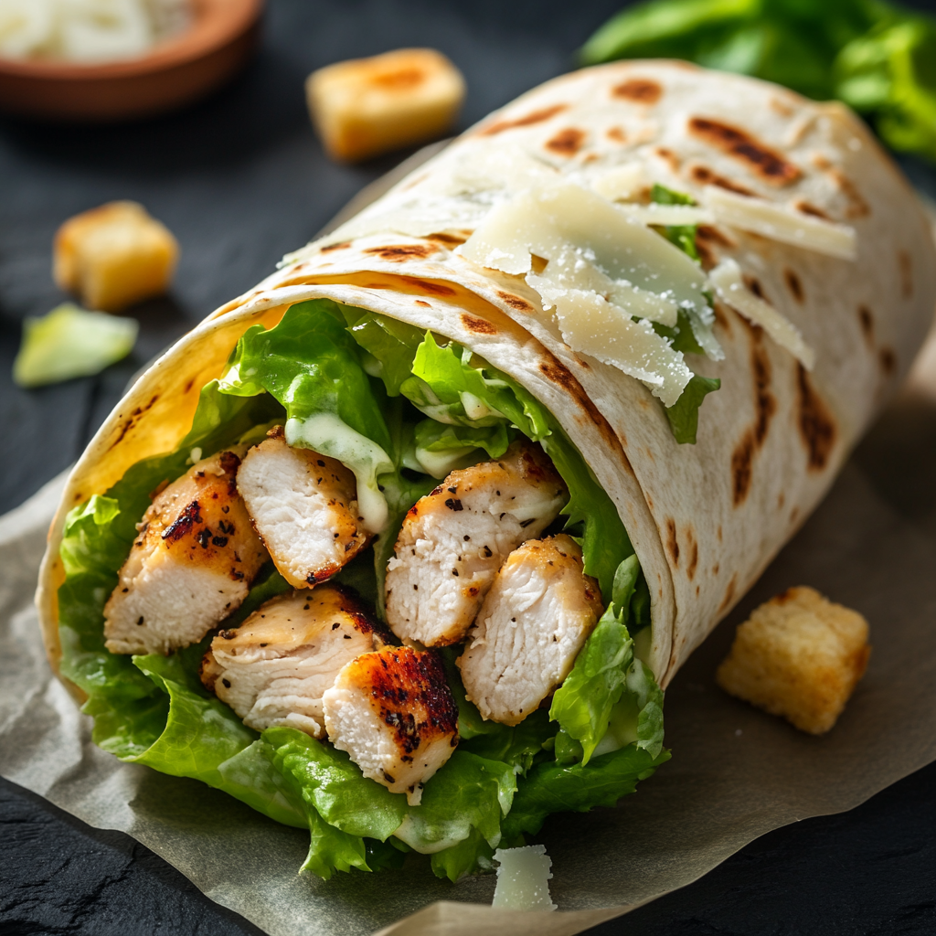 Grilled Chicken Caesar Wrap: A Deliciously Easy Recipe!