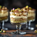Keto Pistachio Tiramisu