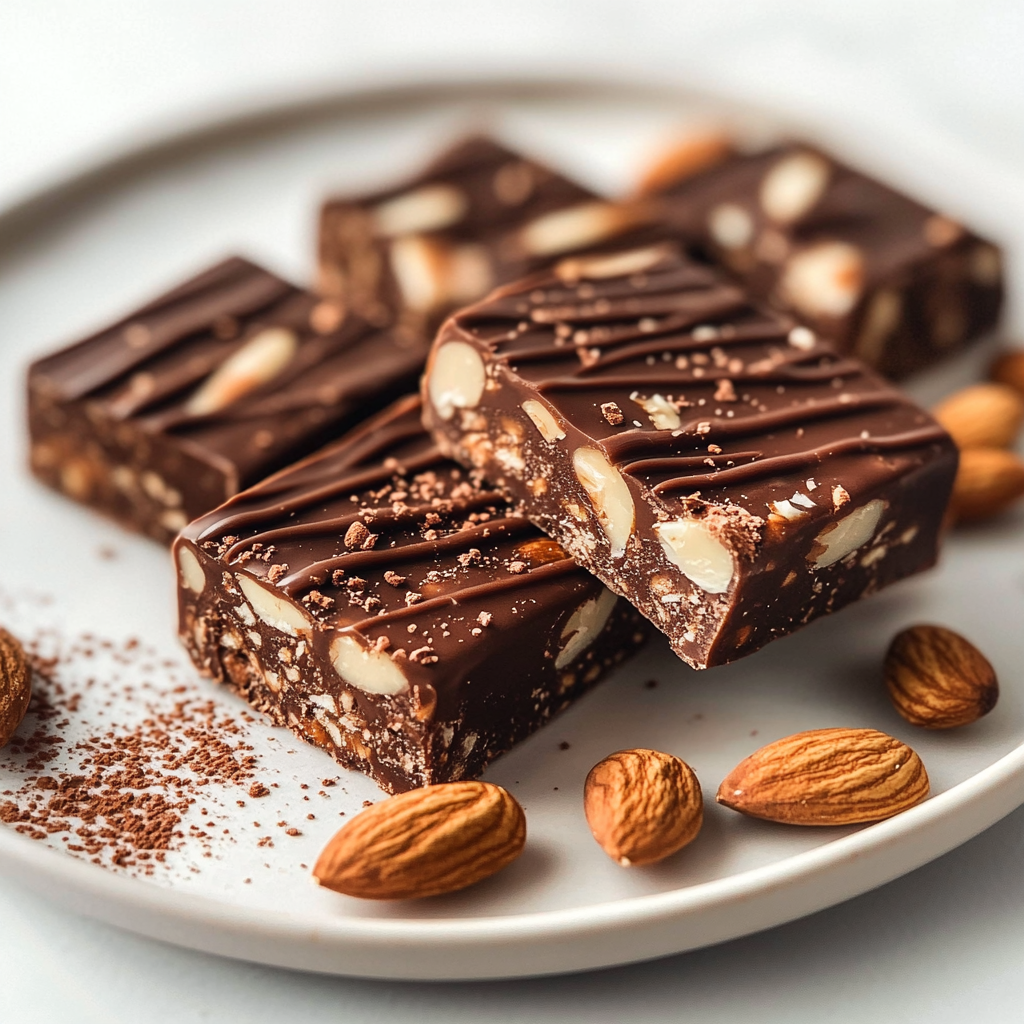 Mocha Almond Energy Bars: A Delicious Healthy Snack