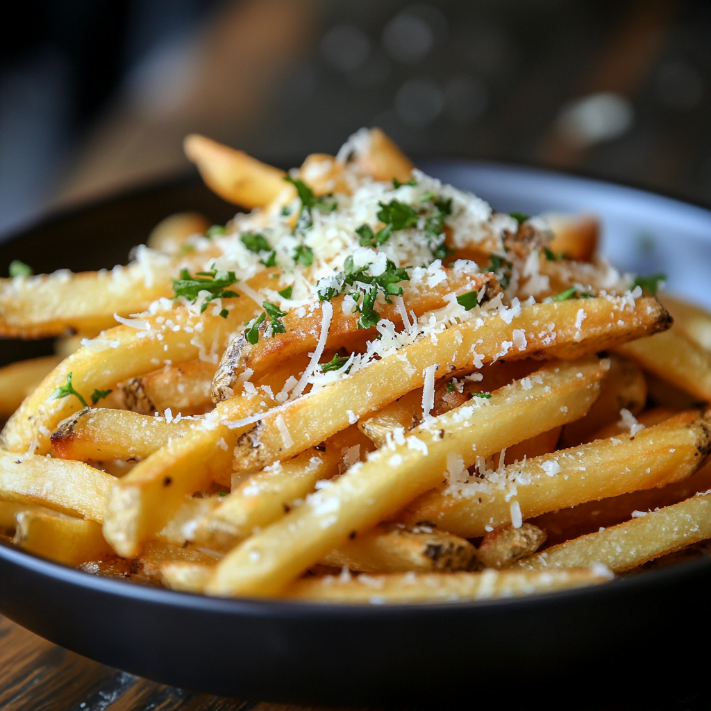 Parmesan Truffle Fries: A Crispy Gourmet Delight!