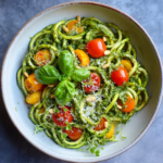 Pesto Zoodle Stir-Fry