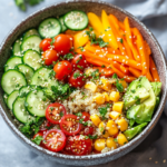 Rainbow Quinoa Power Bowl