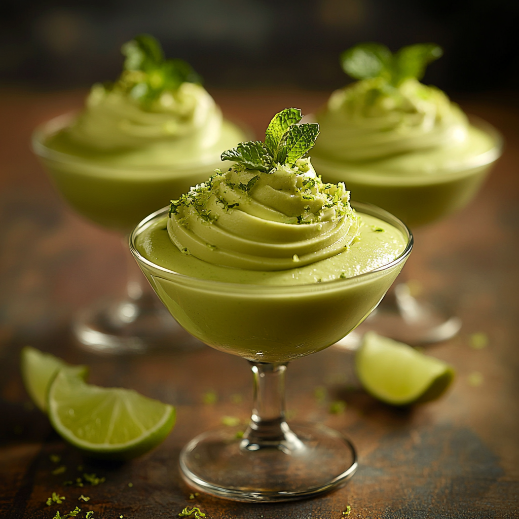 Raw Avocado Lime Mousse: Indulge in Creamy Delight!