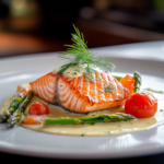 Scottish Salmon with Dill Sauce