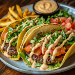 Smash Burger Tacos