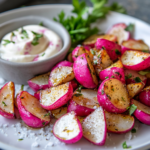 Smashed Radishes Low-Carb Fries