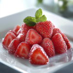 Strawberry Tanghulu (candied fruit)
