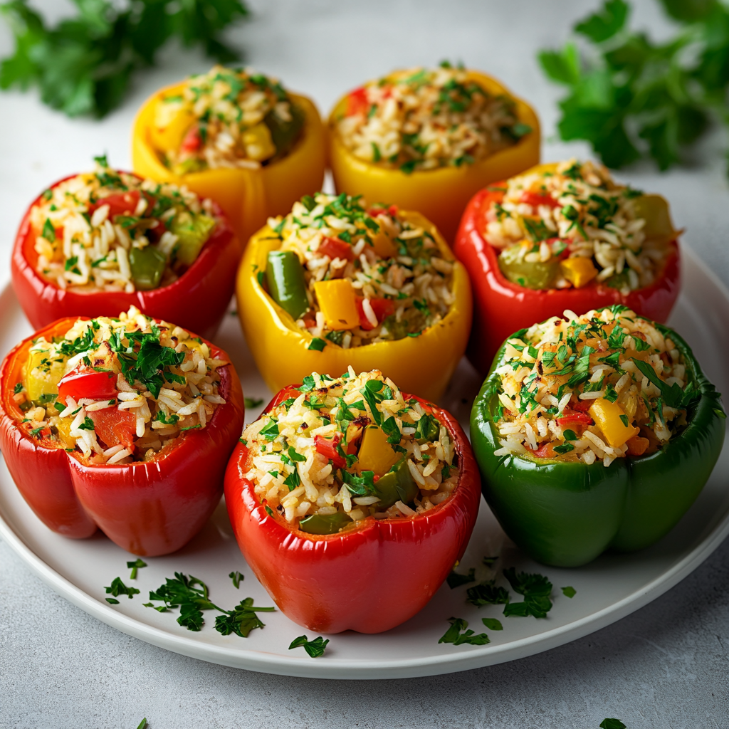Stuffed Bell Peppers: A Delicious Family Favorite Recipe