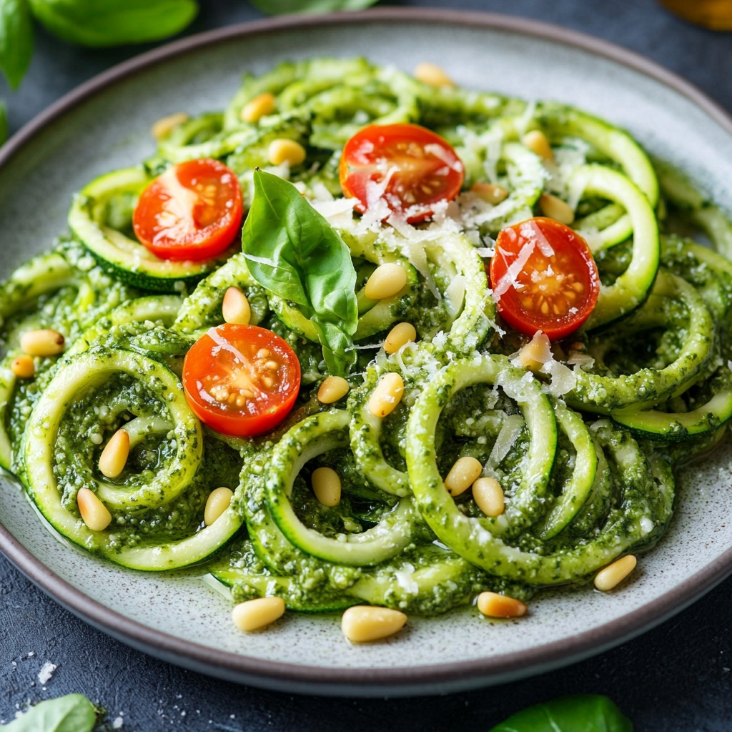 Zucchini Noodles with Pesto: A Fresh and Flavorful Dish!
