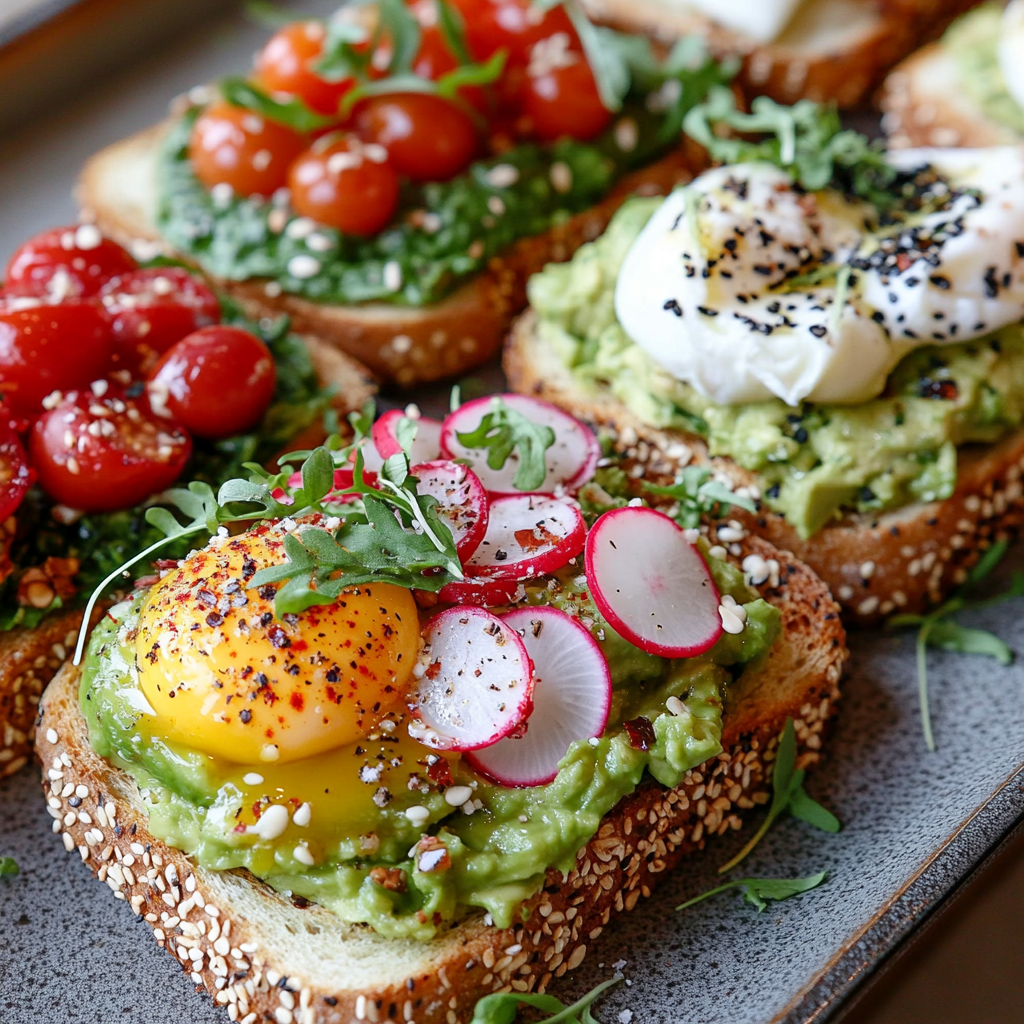 Avocado Toast Variations