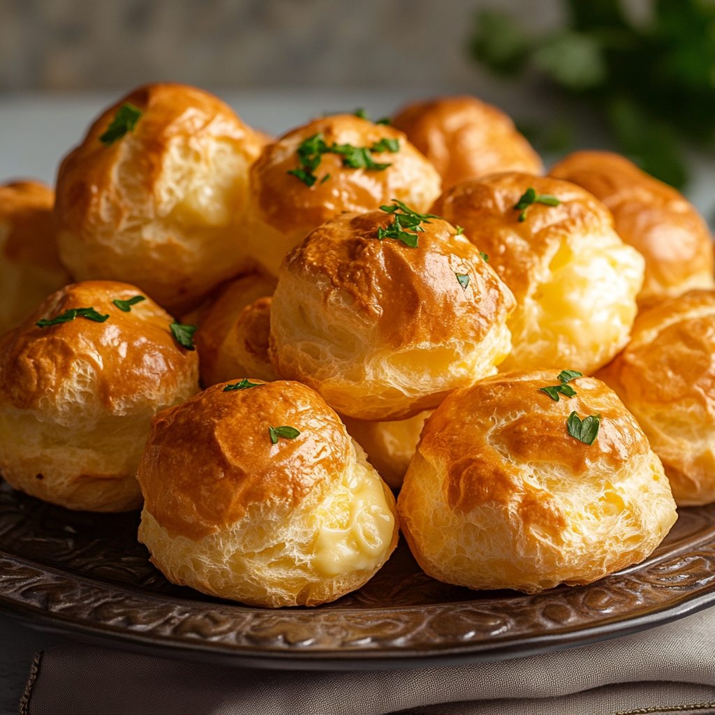 Gougères (cheese puffs) that will wow your guests!
