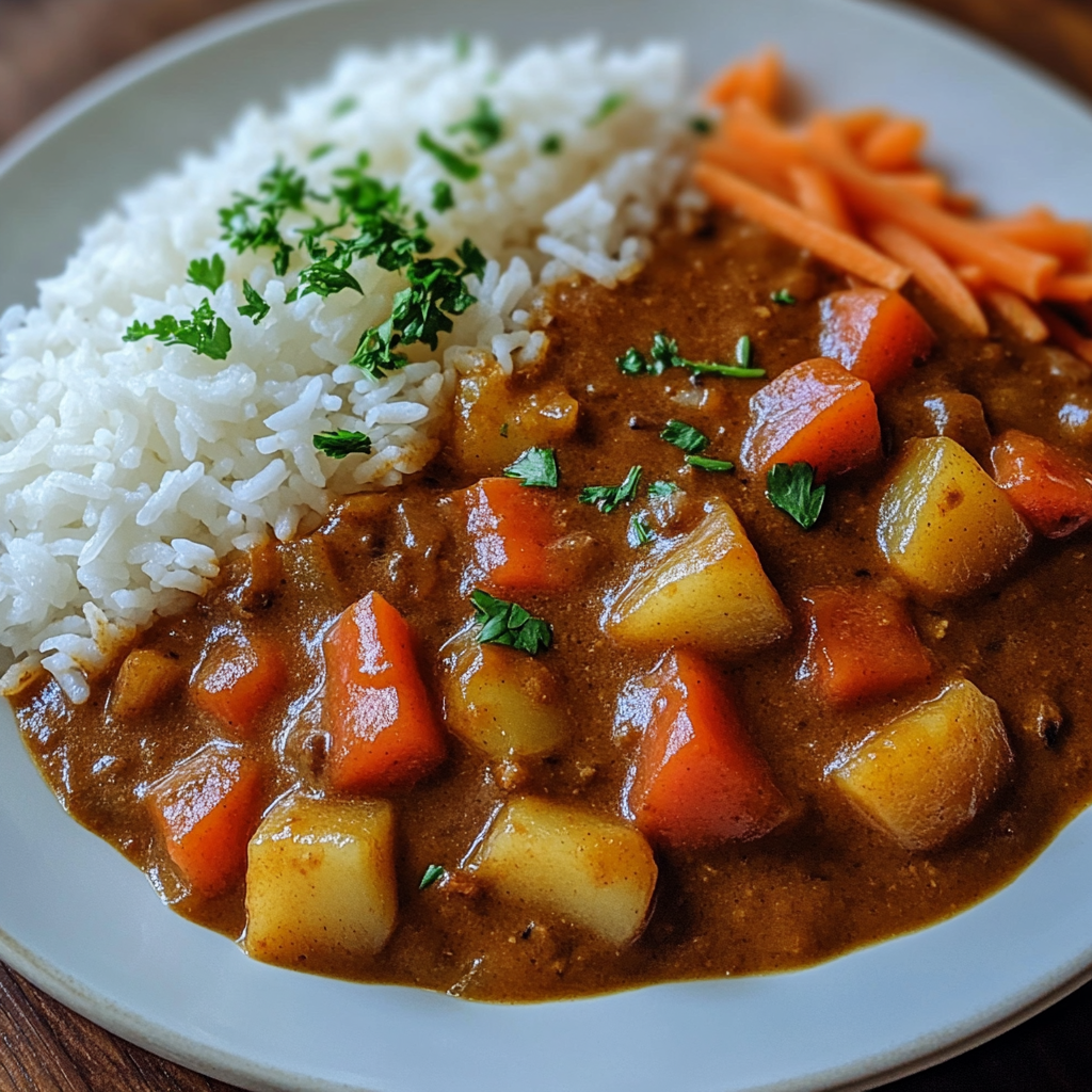 Japanese curry rice is a delicious dinner you’ll love!