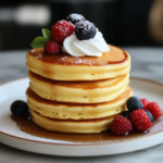 Japanese fluffy pancakes