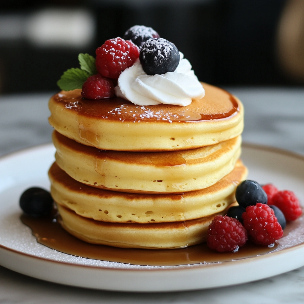 Japanese fluffy pancakes are the breakfast you crave!