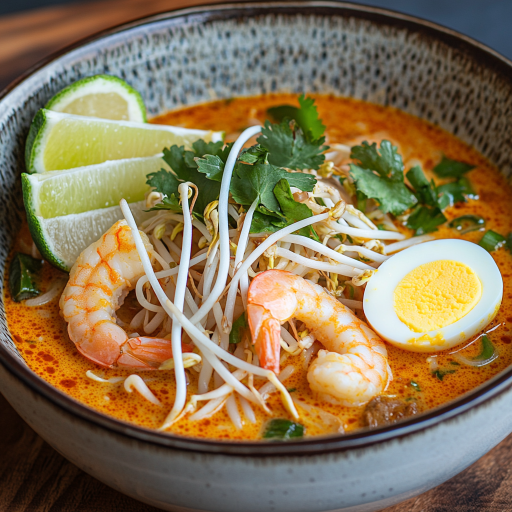 Laksa (Malaysia) is the ultimate spicy noodle soup!