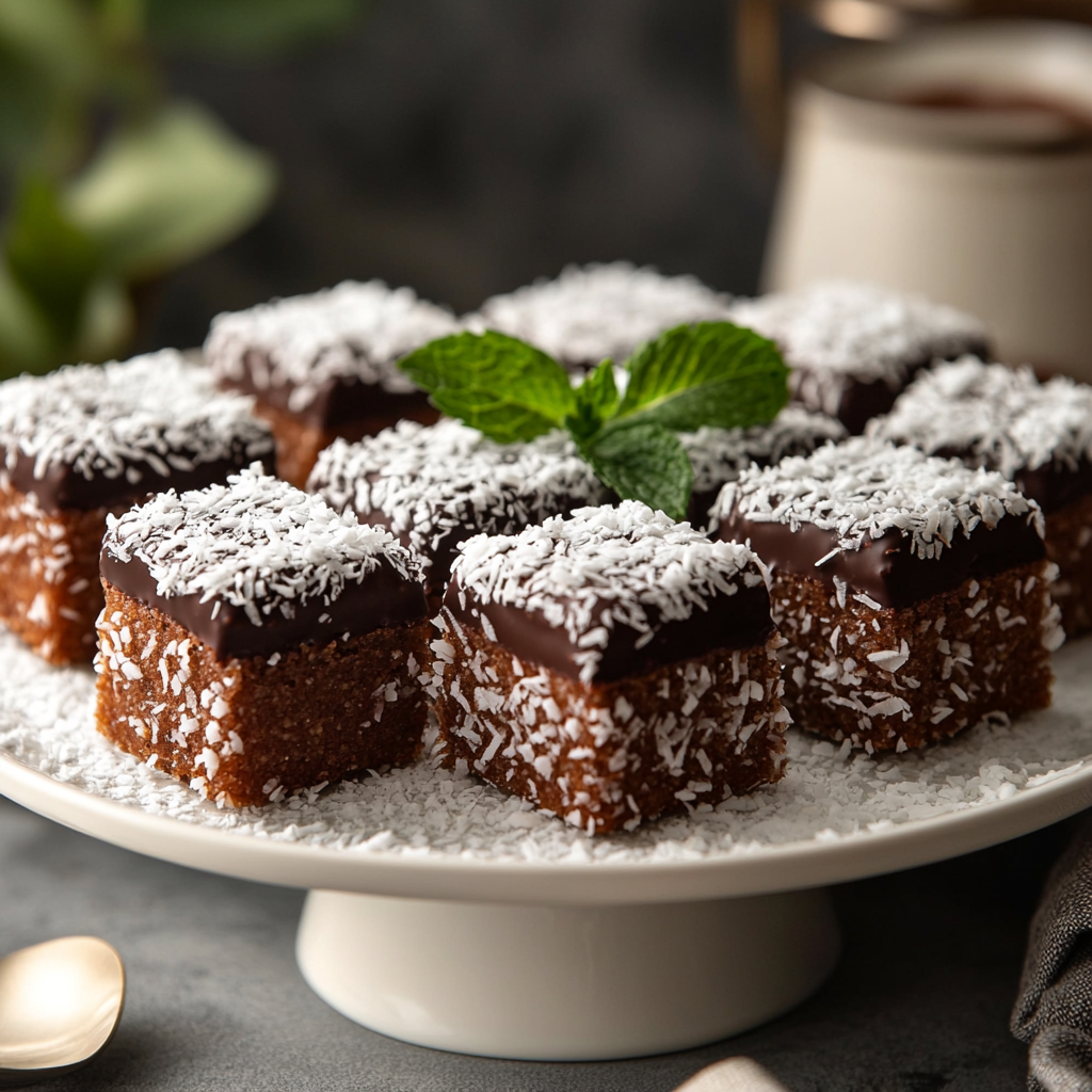 Lamingtons (Australia) are a delightful treat to try today!