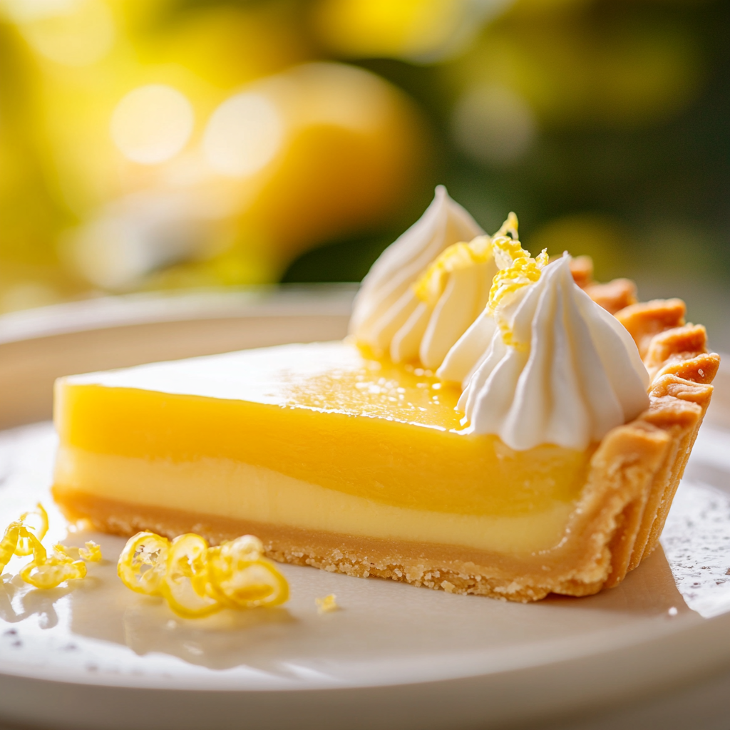Lemon tart (tarte au citron) recipe for luscious delight!