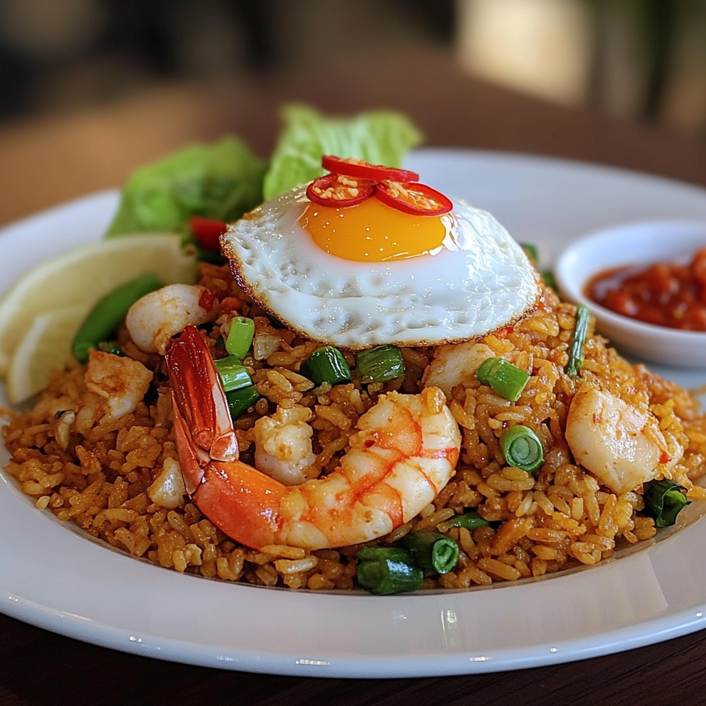 Nasi goreng (Indonesia) is the perfect spicy delight!