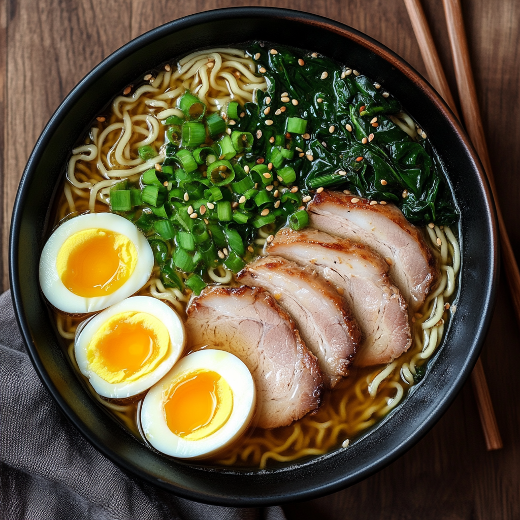 Ramen (hot broth style) makes the perfect spicy dish!