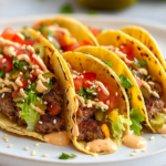 Smash Burger Tacos