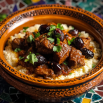 Tagine with prunes (Morocco)