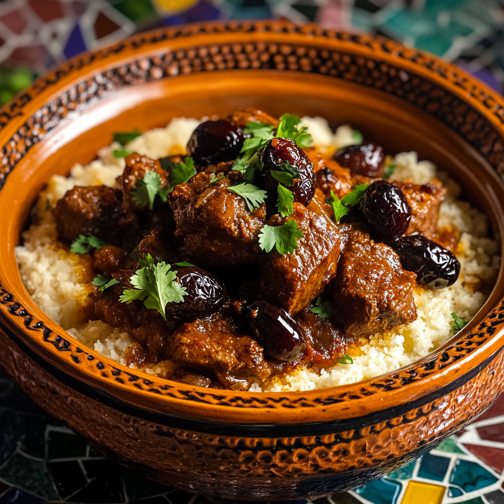 Tagine with prunes (Morocco): Discover a Delightful Recipe!