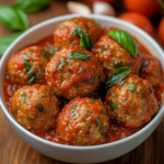 Turkey Meatballs in Sauce