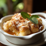 Coconut Bread Pudding – Mauritius