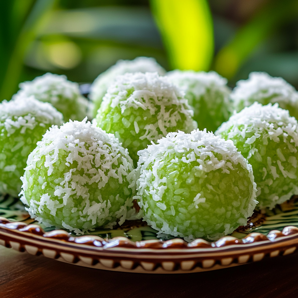 Klepon – Indonesia: Delight in These Sweet Rice Balls!