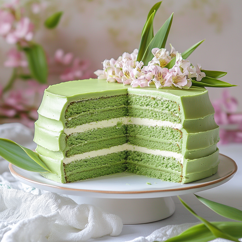 Pandan Layer Cake – Singapore: A Delightful Recipe!