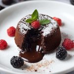 Air Fryer Keto Lava Cakes 1