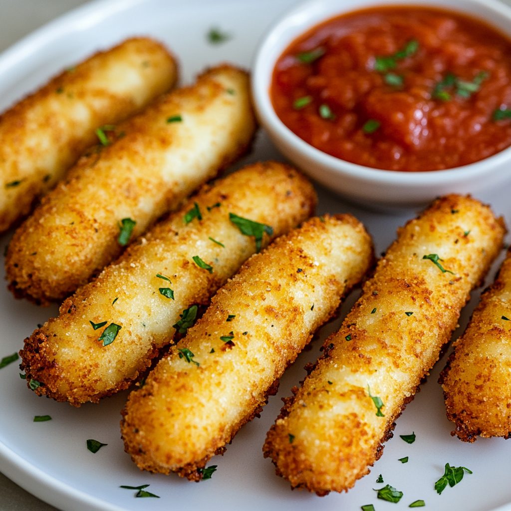 Air Fryer Mozzarella Sticks: Crispy, Easy Snack Recipe!