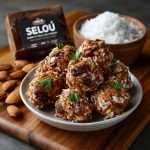 Almond Coconut Sellou Energy Bites No Sugar