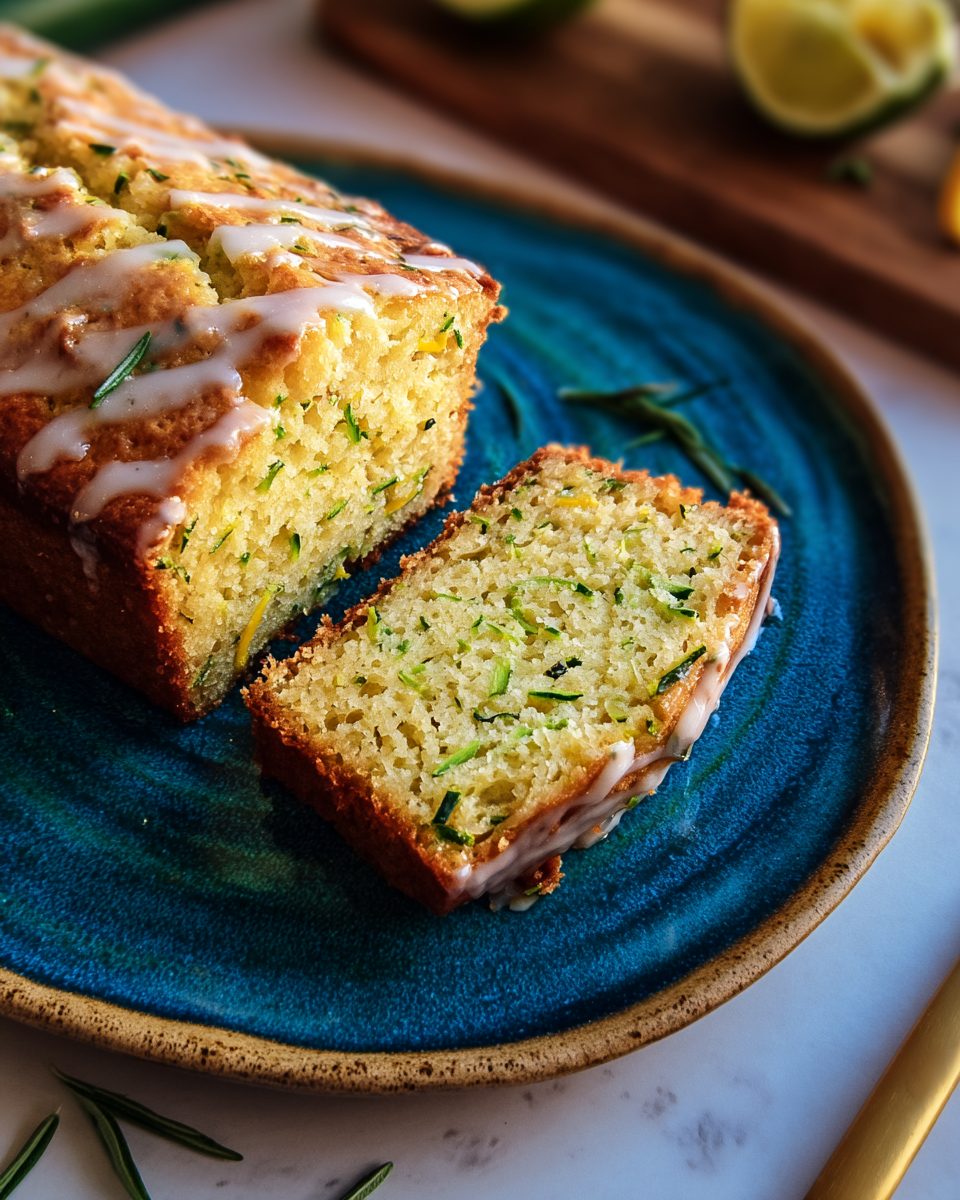 Almond Flour Lemon Zucchini Bread is a must-try treat!
