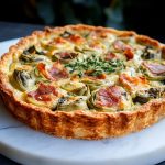 Artichoke and Pancetta Tart