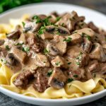Beef Stroganoff 1