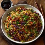 Cabbage Ribbon Lo Mein