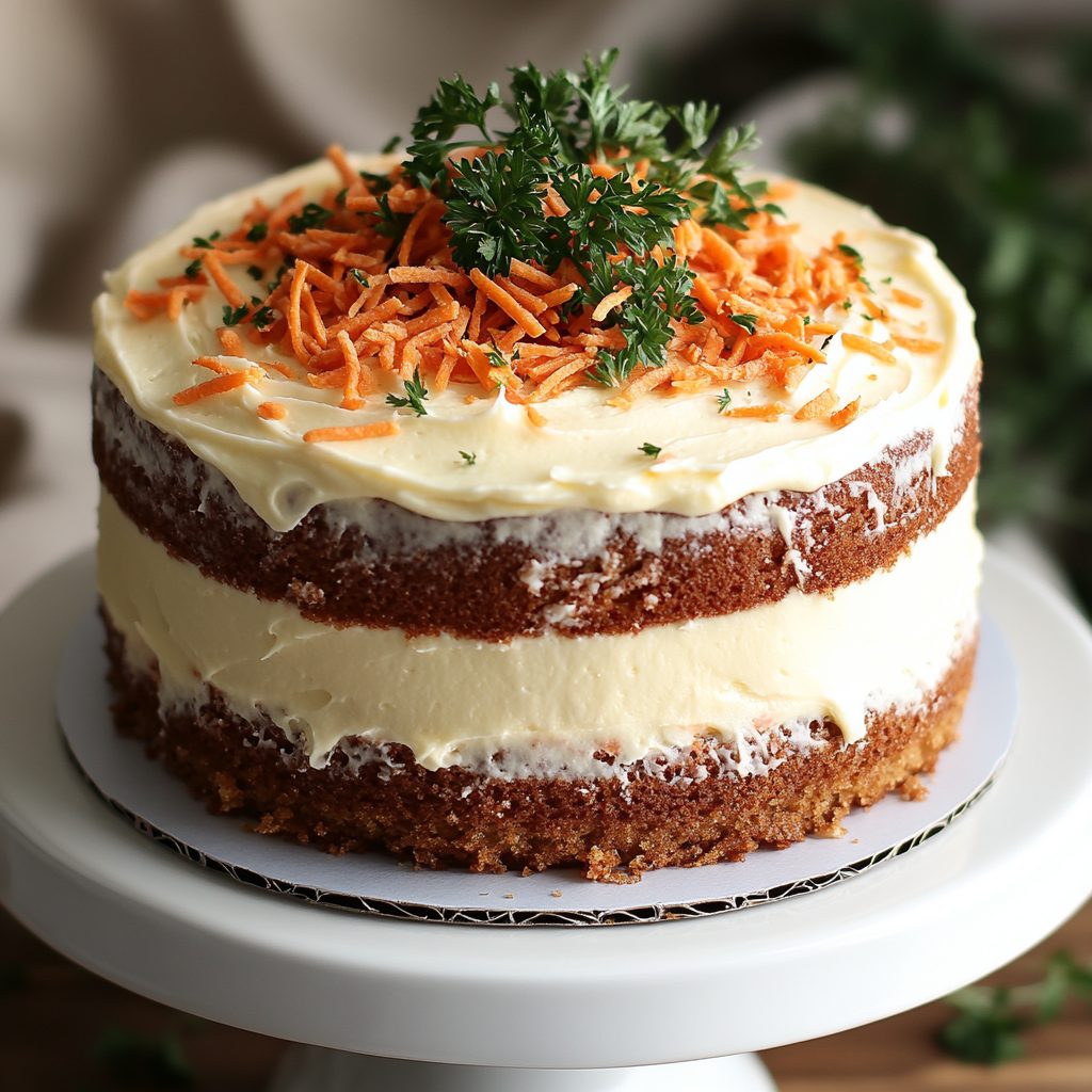 Carrot Cake with Cream Cheese Frosting: Bake It Perfectly! 3 Carrot Cake with Cream Cheese Frosting